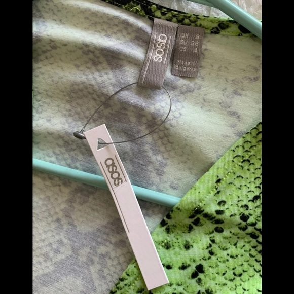 *Asos snake print dress - Picture 3 of 8